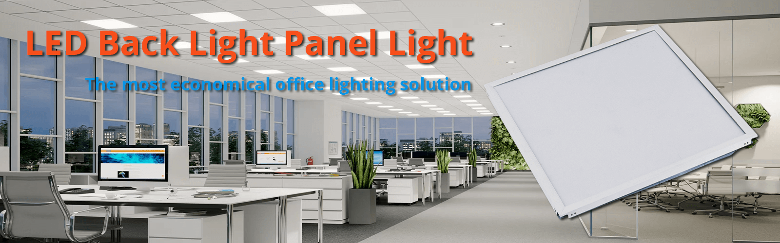 LED back-light panel Light banner sinluxlighting